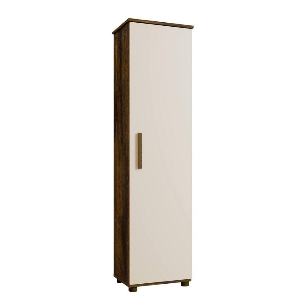 Armário Multiuso 1 Porta 4 Prateleiras Jasmim Yescasa | Extra