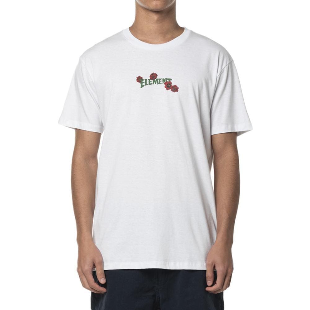 Camiseta Element Hirotton Botanical SM24 Masculina Branco