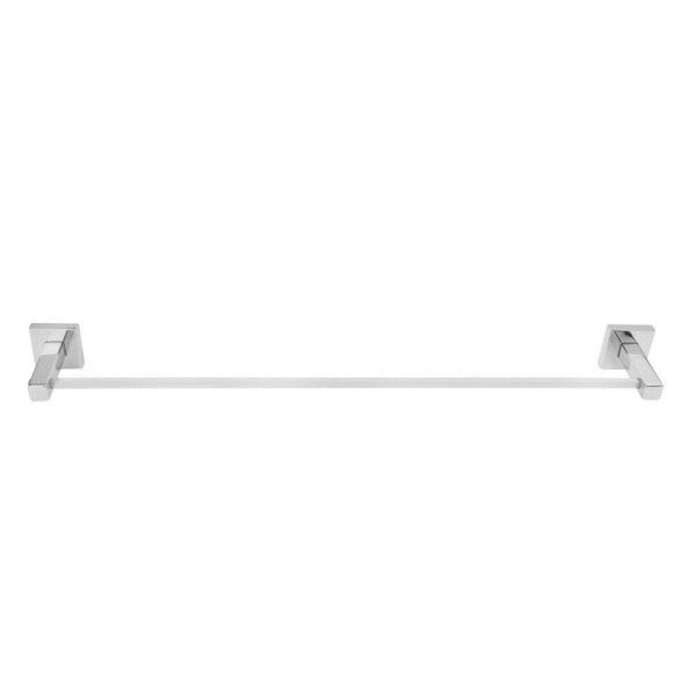 Porta Toalha de Banho 51cm Inox Polido Square Ducon Metais Cromado