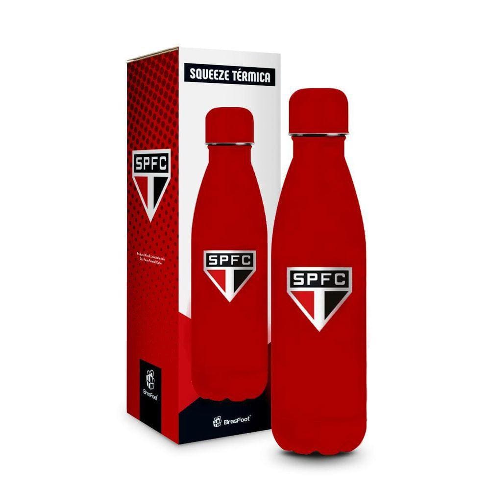 Garrafa Termica Metal Neo So Paulo Emborrachado 500Ml