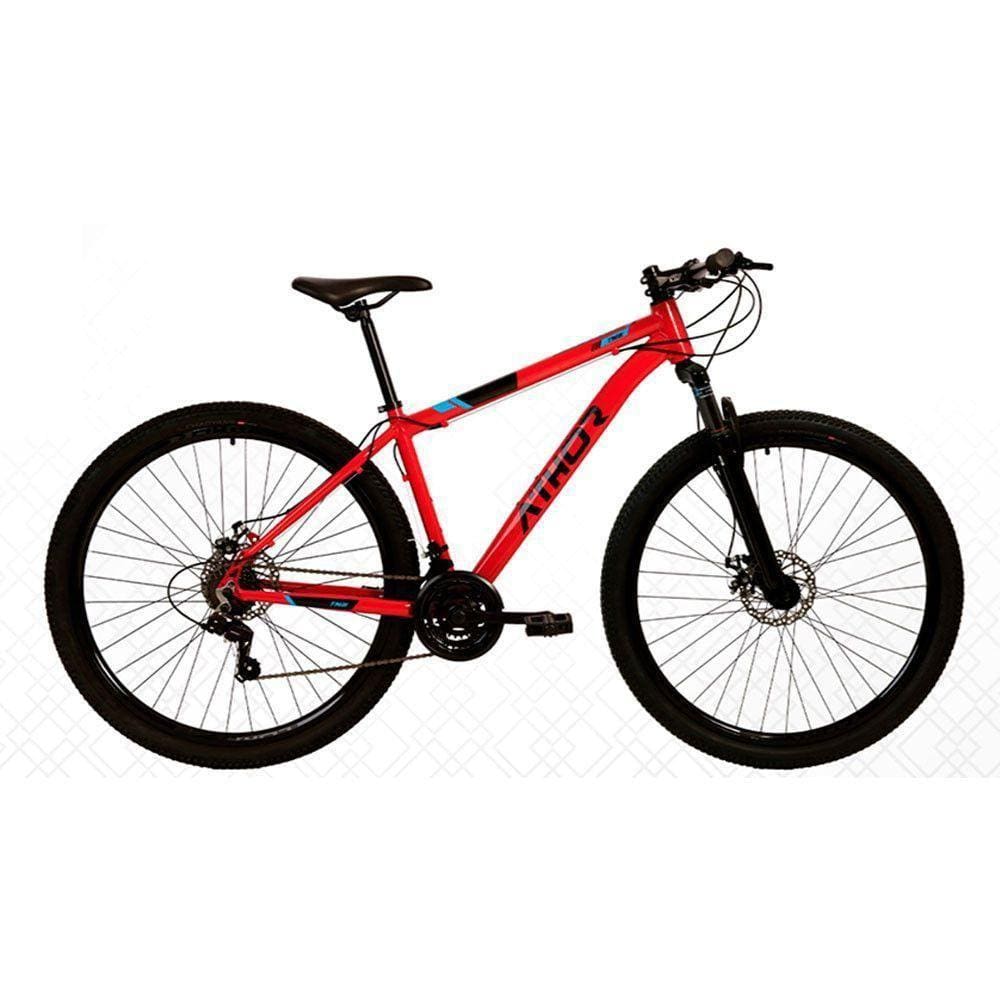Bicicleta Tn-21 T17 A29 21 Velocidades Athor Vermelho