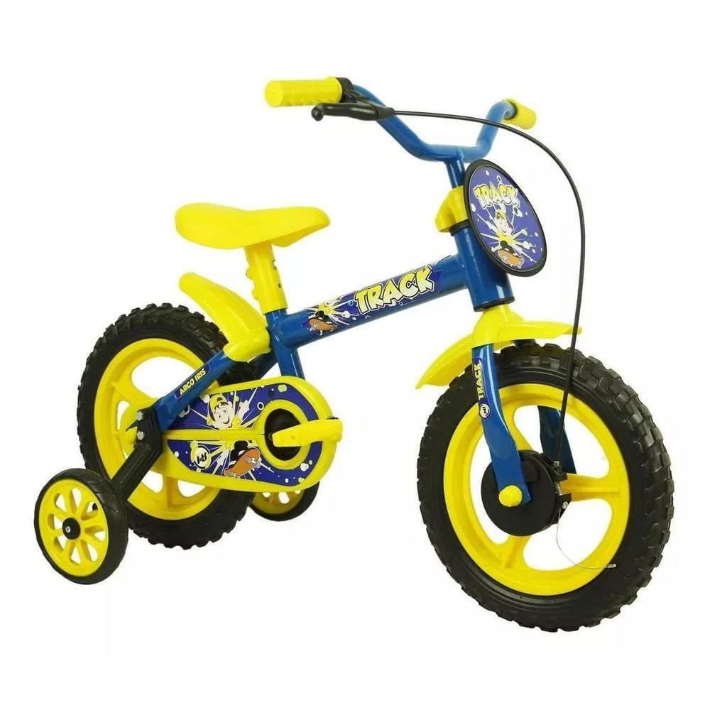 Bicicleta Infantil de 3 a 5 Anos Aro 12 Masculina Track