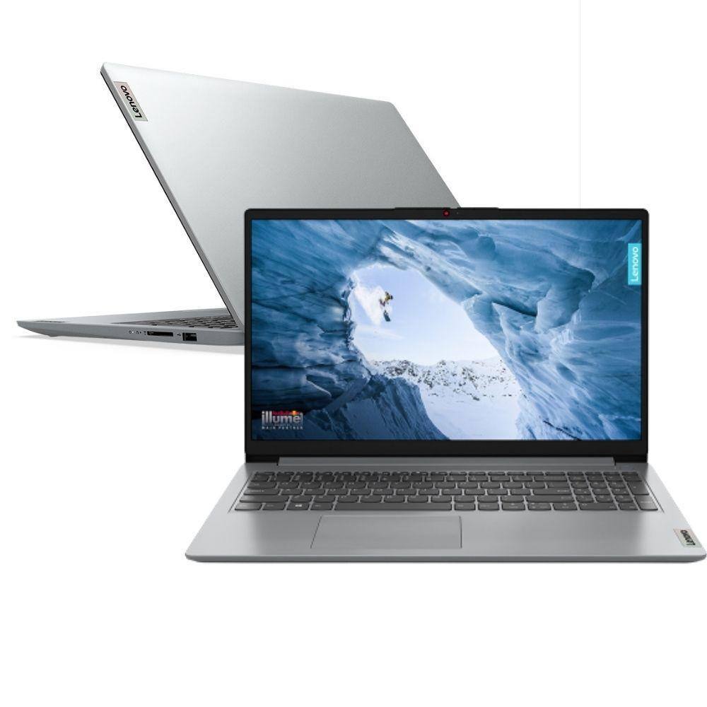 Portátil Lenovo Ideapad 1 Celeron de 4 GB, 128 GB, SSD 15,6 W11, color
