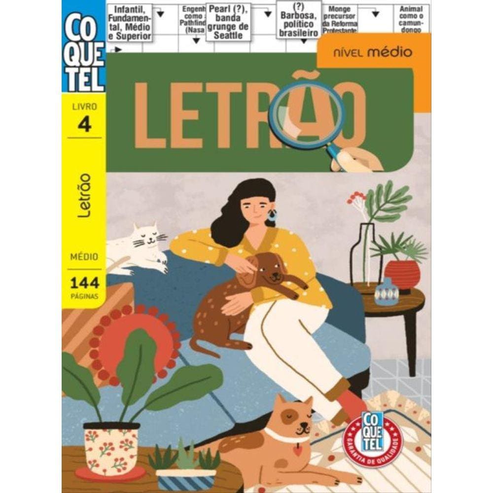 Livro Coquetel Letrão Nível Médio Ed 4