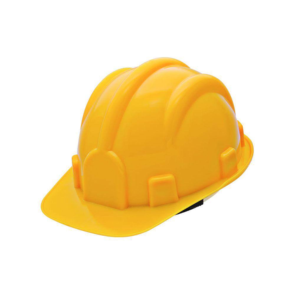 Capacete Aba Frontal Amarelo Com Carneira Beryl Deltaplus