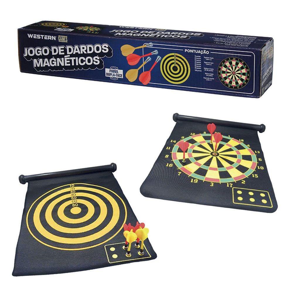 Jogo De Dardos Magnético Alvo Profissional