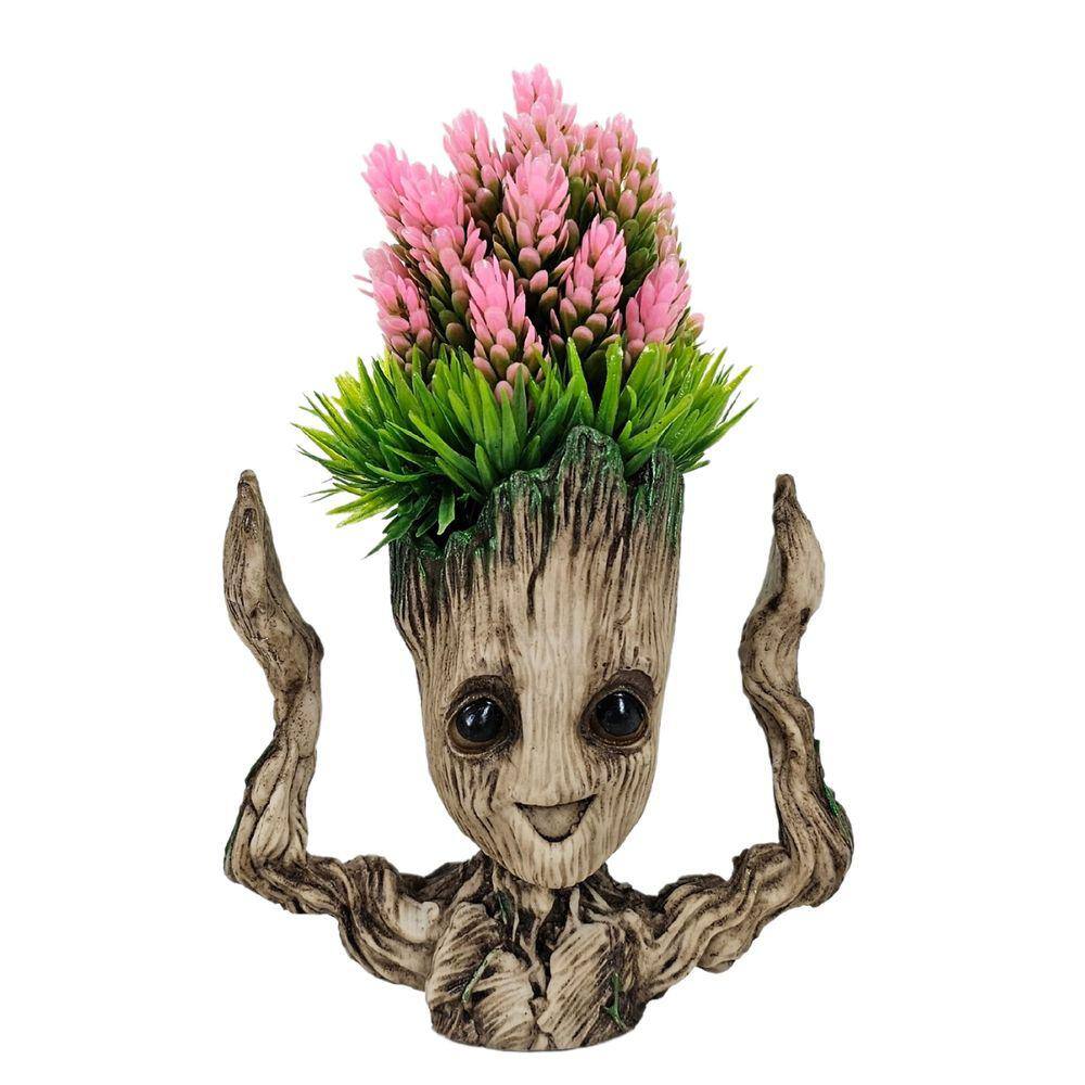 Vaso Groot mãos cactos suculentas ou porta canetas