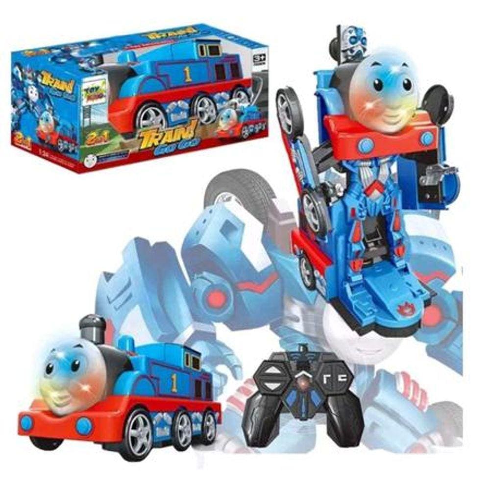 Brinquedo Trem Locomotiva a pilha bate e volta