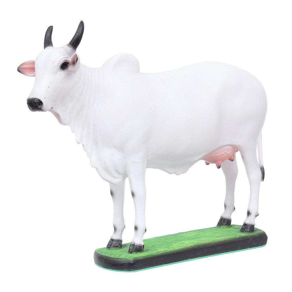 Escultura Vaca Nelore em Resina Endurecida Home Western Decor 27504