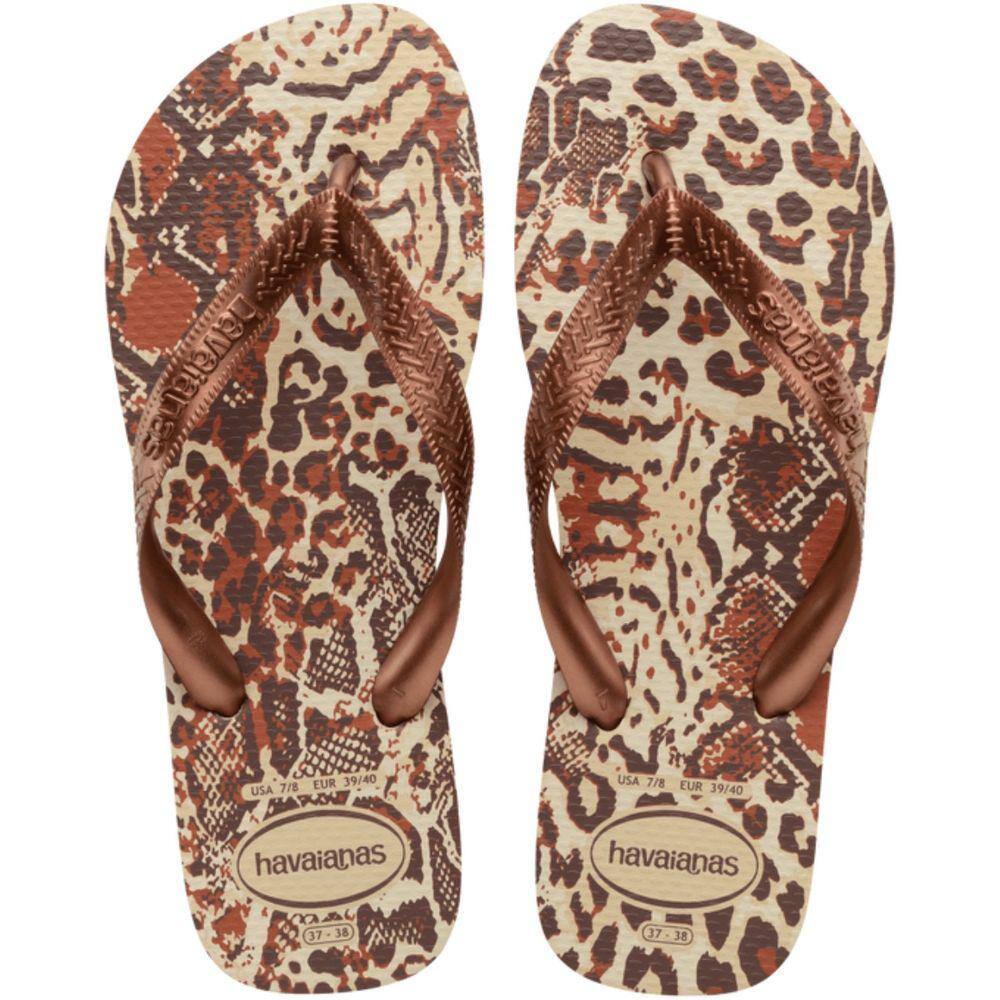 Chinelo Dedo Feminino Borracha Havaianas Top Animals