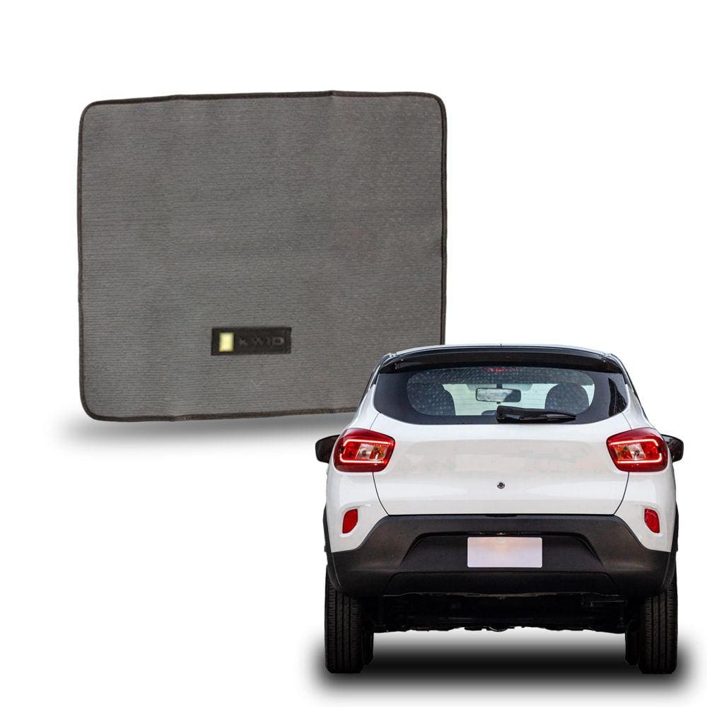 Tapete Porta Malas Kwid 2017 2018 2019 2020 2021 2022 2023 2024 Borracha Bordado Automotivo