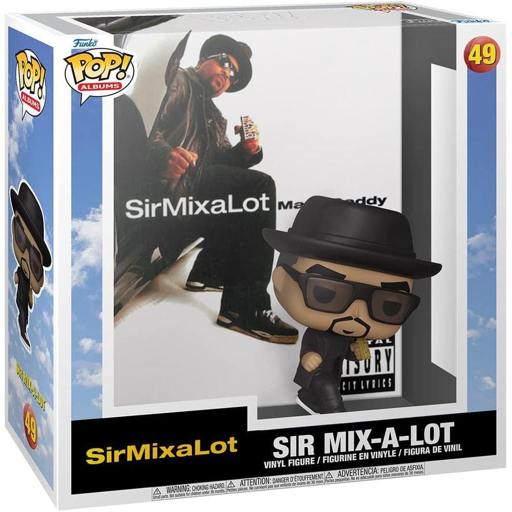 Funko Pop! Álbuns Sir Mix a lot Mack Daddy 49 (70824)