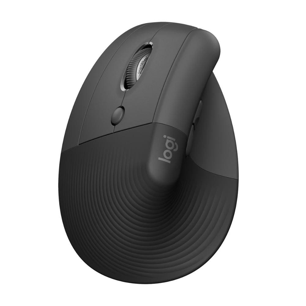 Mouse Ergonômico sem Fio Logitech Lift Left - para Canhotos - 4000 DPI - 6 Botões - 910-006467