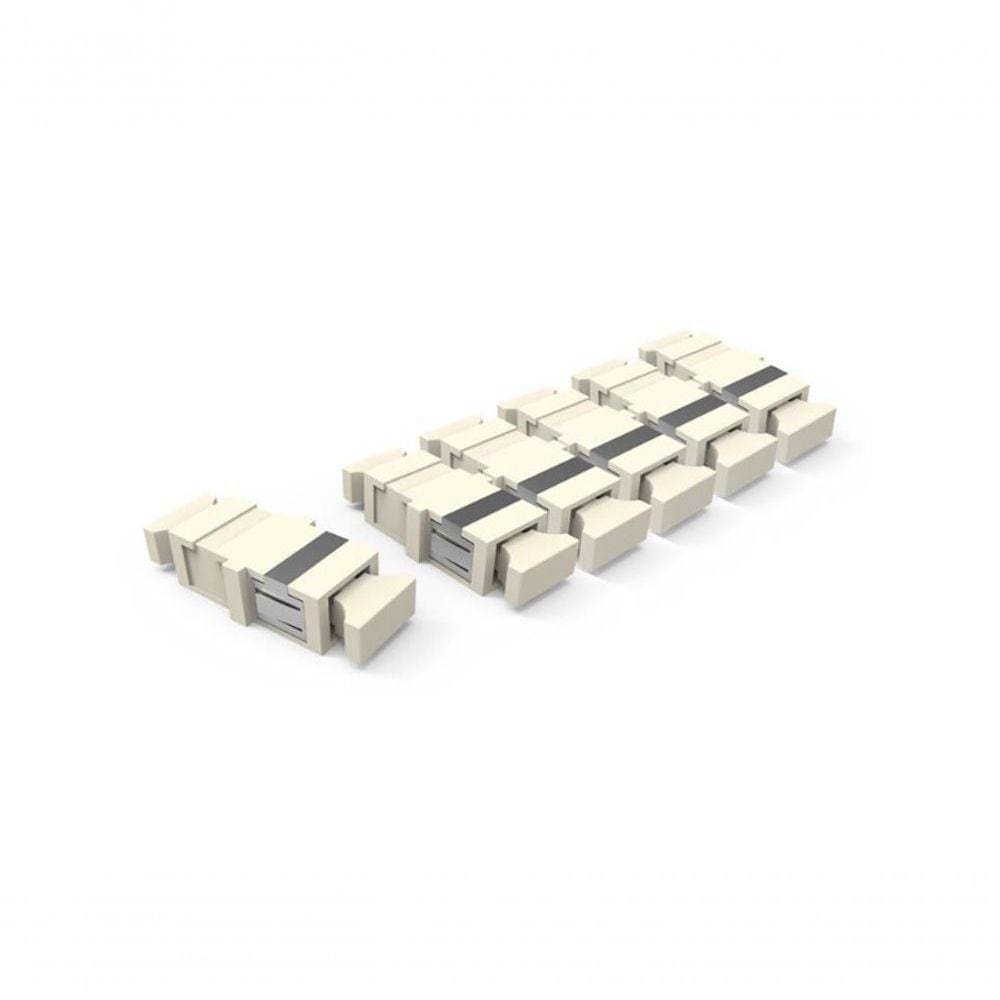 Kit De Adaptadores Opticos Sohoplus 01f Mm Sc-pc Simplex - Bege (kit 06pcs) - 33090024