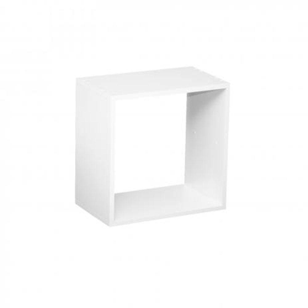 Nicho Decorativo 25X25X15 cm Branco Em Mdf