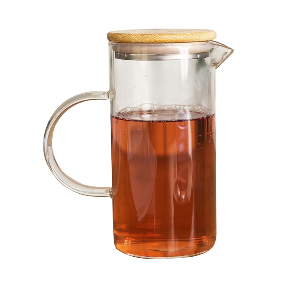 Jarra de Vidro Oikos com Tampa de Bambu 750ML