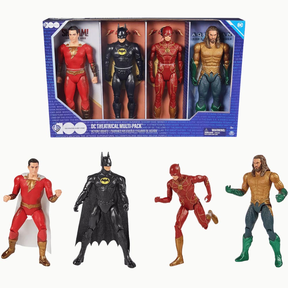 Figuras de Ação Theatrical Multi-Pack DC Comics Spin Master