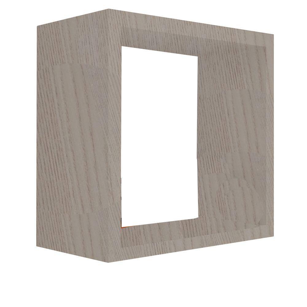 Nicho Decorativo 25X25X15 cm Madeirado Em Mdf