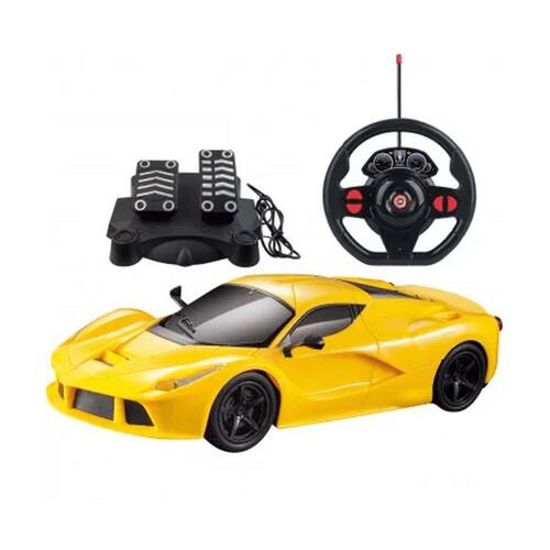 Carro Com Controle Remoto Racing Raptor Vermelho Multikids - BR1336