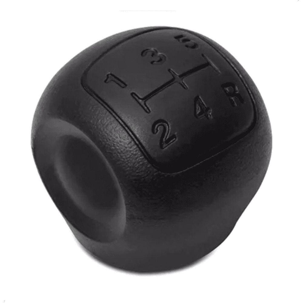 Manopla de câmbio Fiat Uno Novo Vivace - 2011/... - Preto