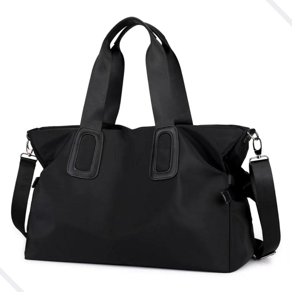 Bolsa tote ginástica preta poliéster 35L