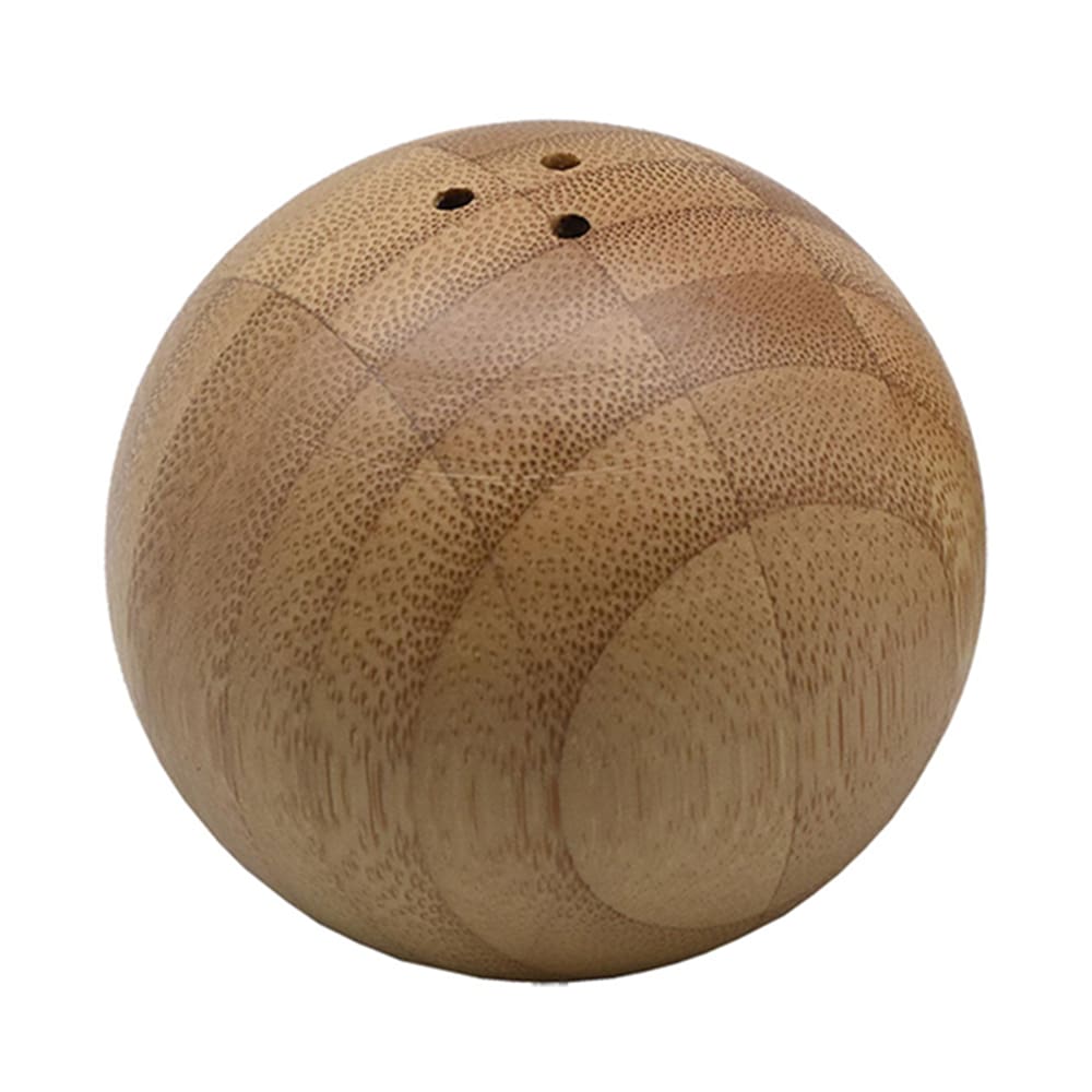 Saleiro Esférico Oikos em Bambu Natural Minimalista
