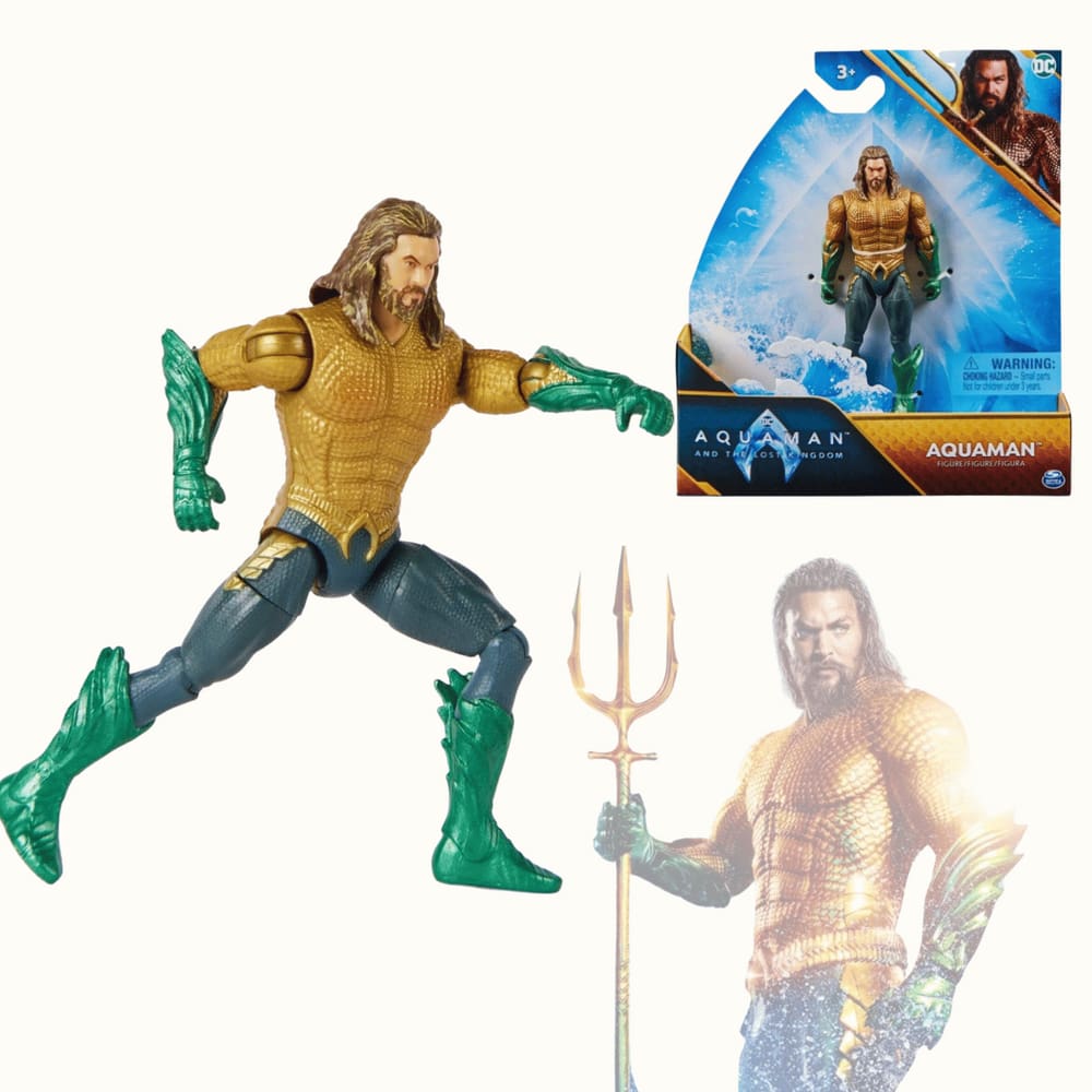 Figura de Ação Aquaman 2 Filme O Reino Perdido 10cm Sunny