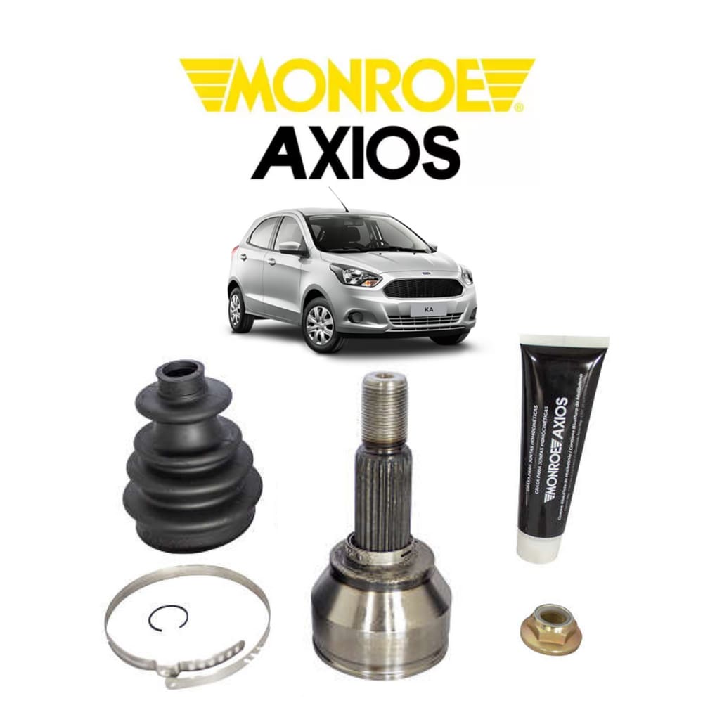Junta Homocinética Fixa Lado Roda Axios 20x25  Dianteira Ford Ka 2014 A 2021