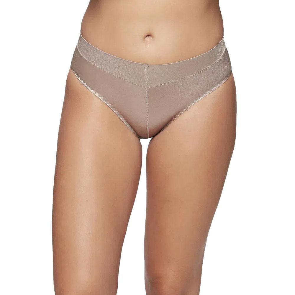 Calcinha 24657 Triumph Midi Stepy Cintura Alta Cavada Cetine