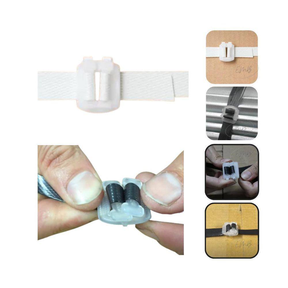 Fivela plástica para fita de arquear 13-16mm - EmBanet