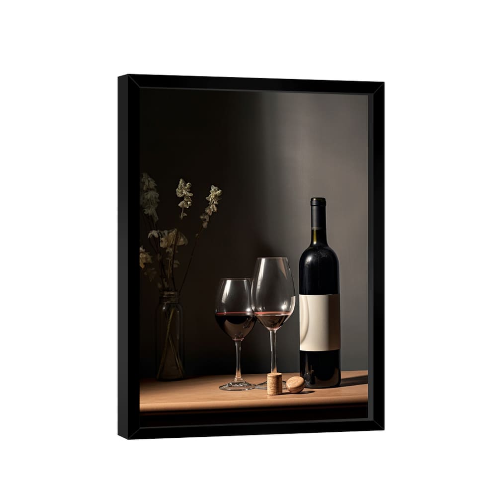 Quadro Vinho Caseiro -- BR ARTES
