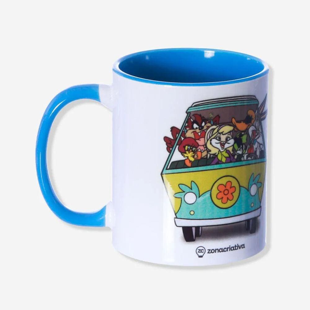 Caneca Cerâmica Warner Bros Scooby Doo 350 ml Zona Criativa