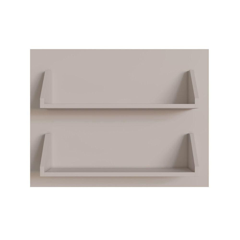 Painel Prateleira Dupla One Gralar Cinnamon
