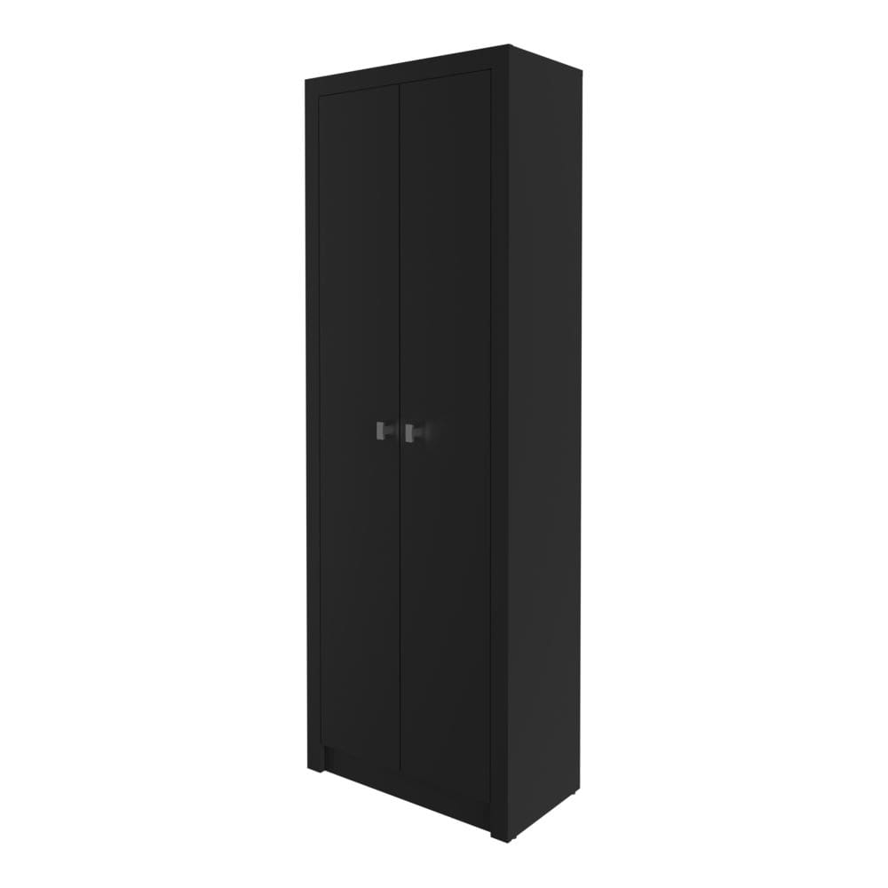 Armário Escritório com 2 Portas Multimóveis CR25015 Preto