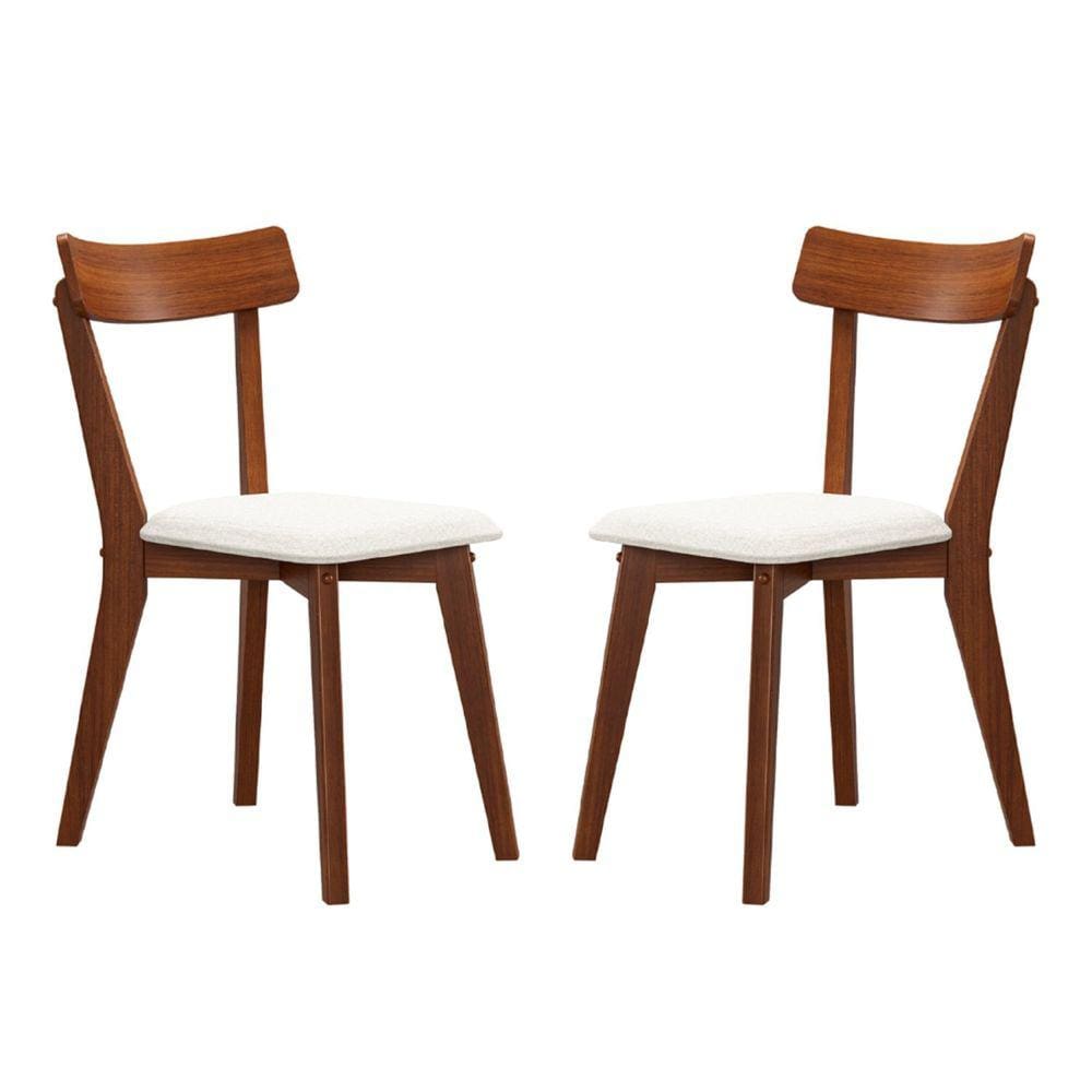 Conjunto 2 Cadeiras Rafa Yescasa Castanho