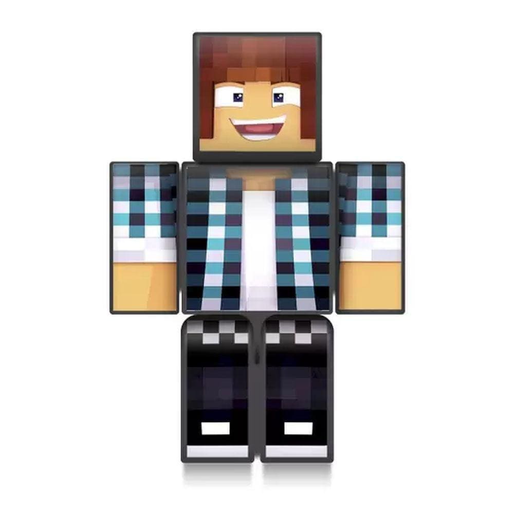 Boneco r Problems Minecraft Articulado - 25 cm Algazarra