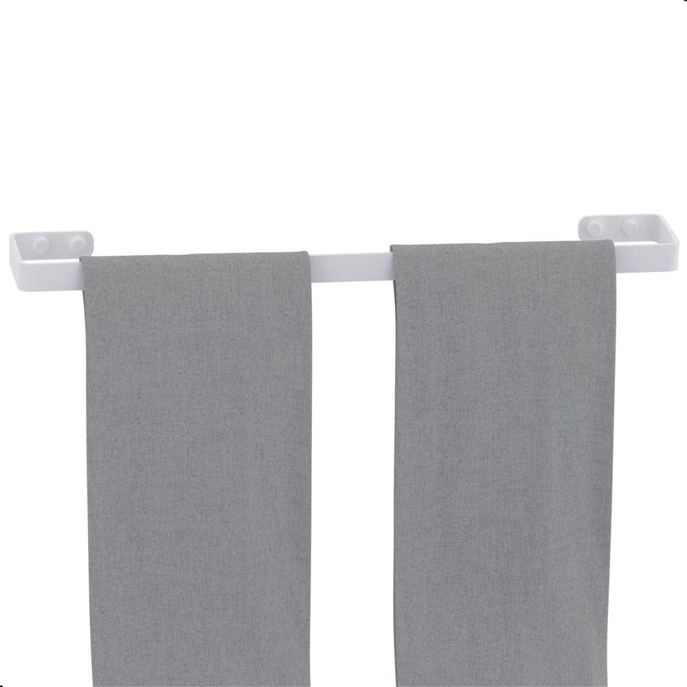 Porta Toalha De Banho De Banheiro Branco F.Plus