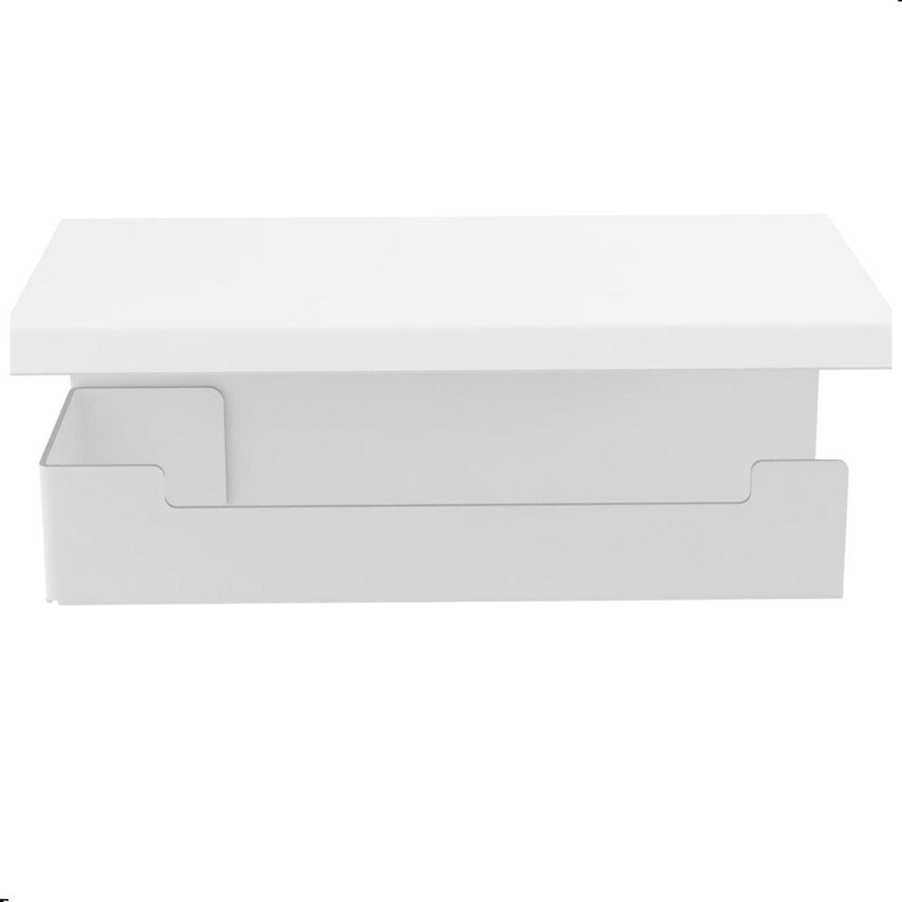 Porta Papel Higienico Celular Papeleira Adesivo Branco F.ELG