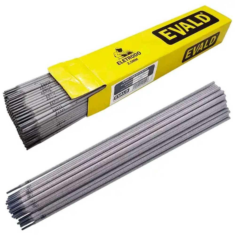 Eletrodo para Solda 2,50 mm caixa 5.0 kg E7018 EVALD