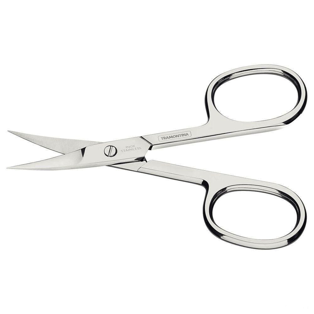 Tesoura De Unha E Acabamentos Tramontina Em Aço Inox 3,5” Tramontina