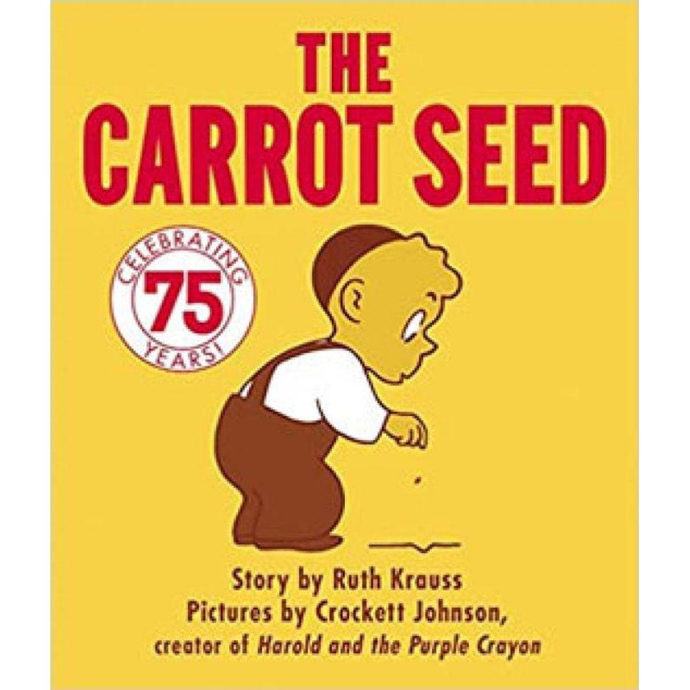 The Carrot Seed Board Book - 75Th Anniversary