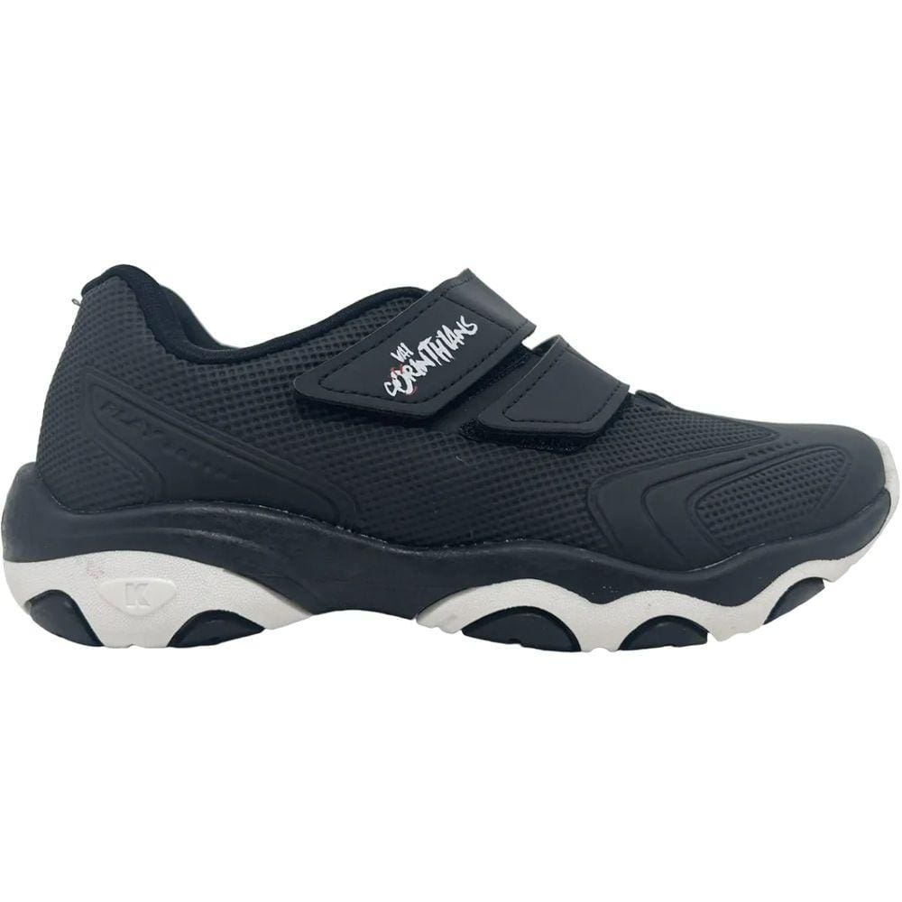 Tênis Infantil Menino Casual Dia a Dia Jogging Corinthians Kidy 007-7654