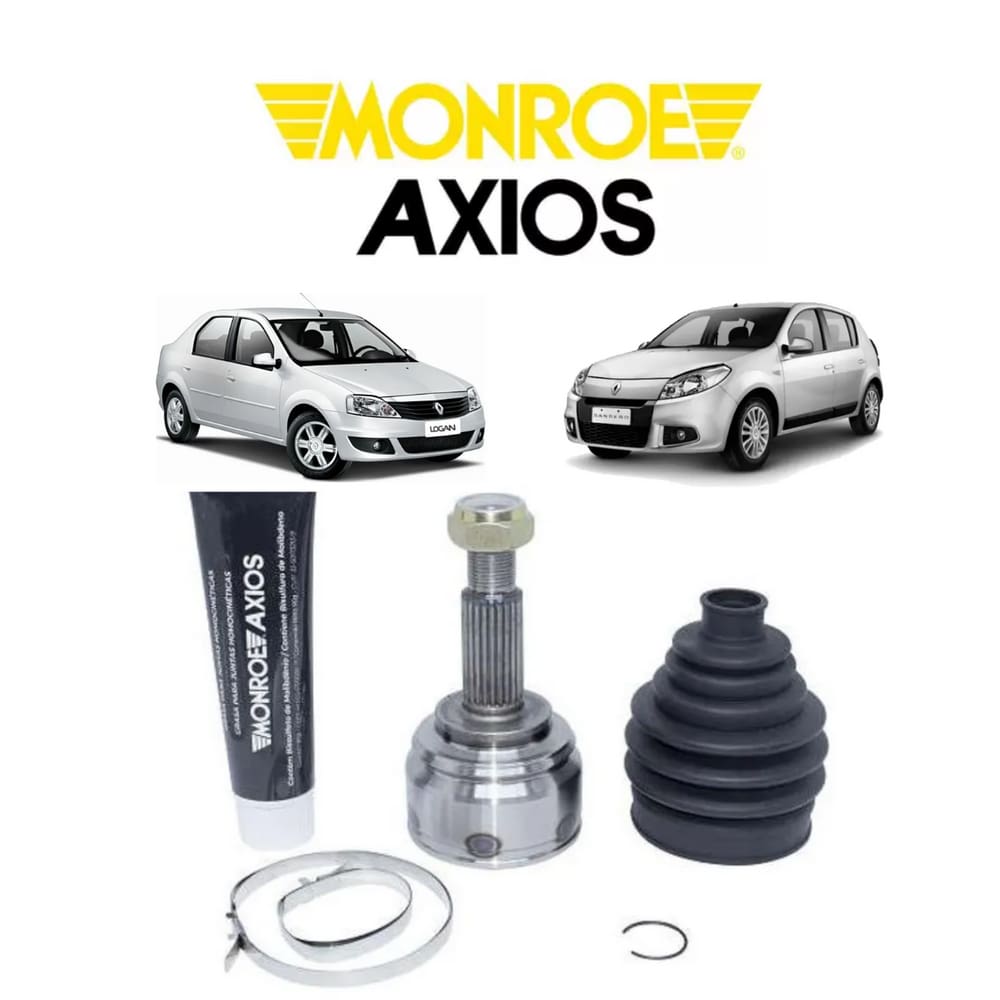 Junta Homocinética Dianteira Direita Fixa Axios 21x23 Renault Sandero 2008 A 2012