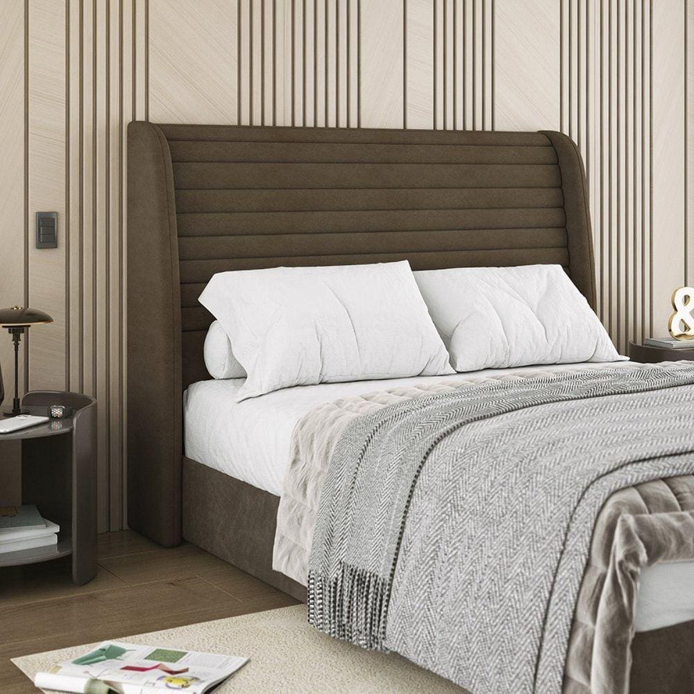 Cabeceira Casal 145cm Fortaleza Marrom