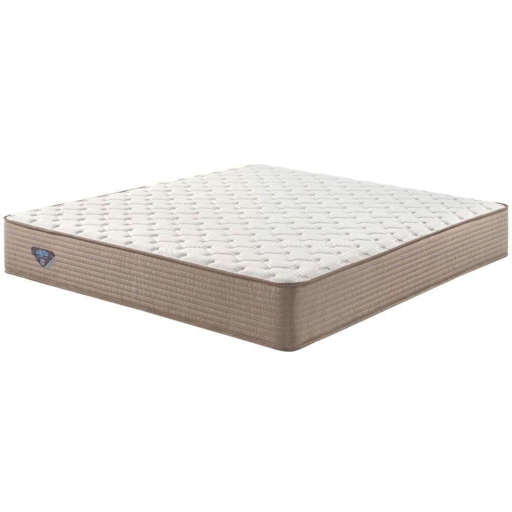 Colchão Queen Size Ecoflex Relax Duo Confort Bege