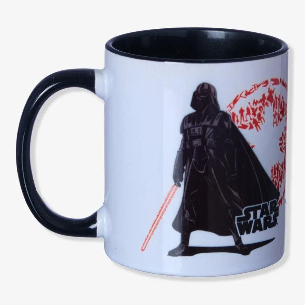 Caneca Cerâmica Star Wars Darth Vader 350 ml Zona Criativa