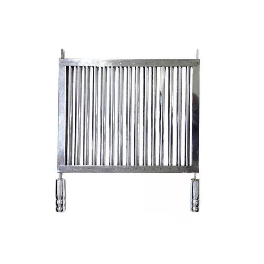 Grelha Uruguaia Inox Parrilla Churrasco 40X40
