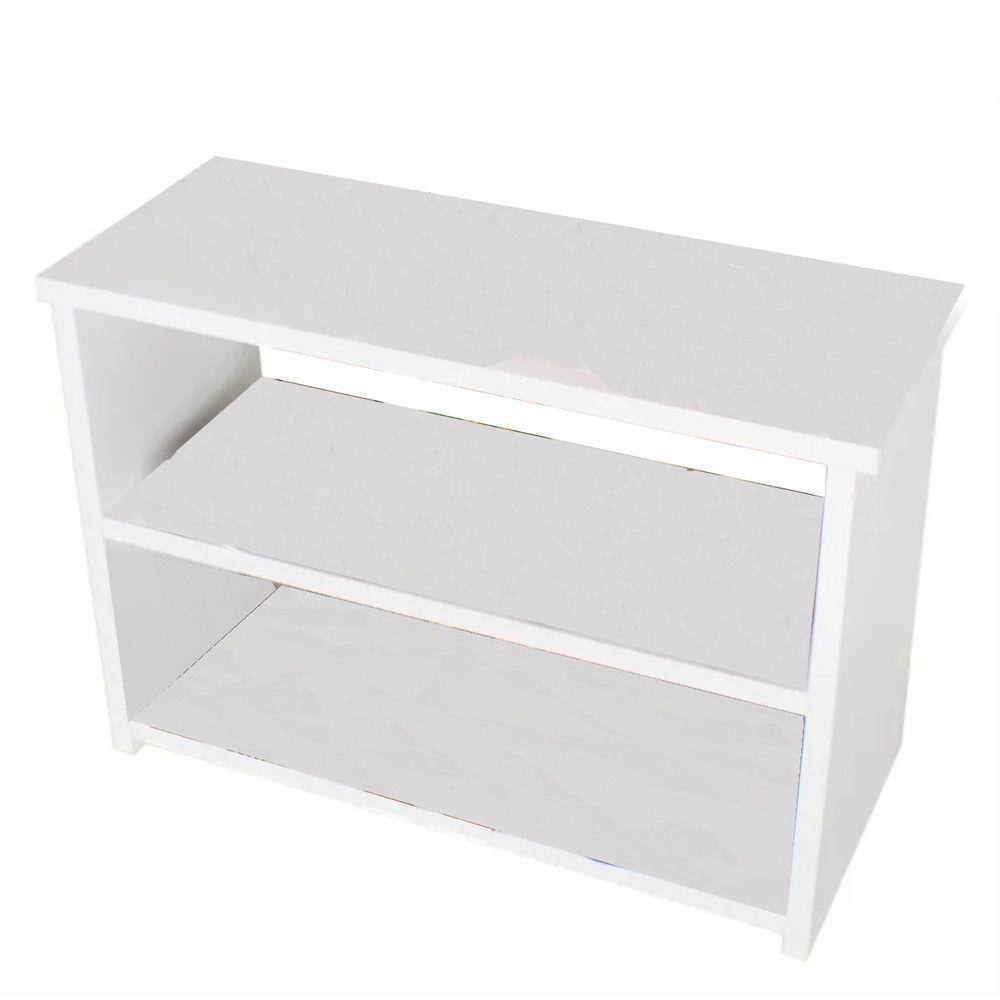 Sapateira Matte Branca Em Mdf