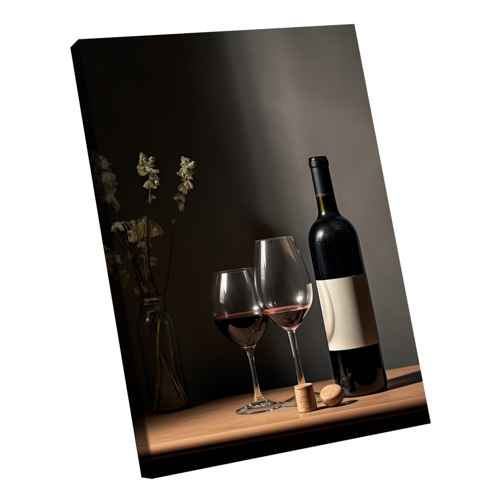 Quadro Vinho Caseiro -- BR ARTES
