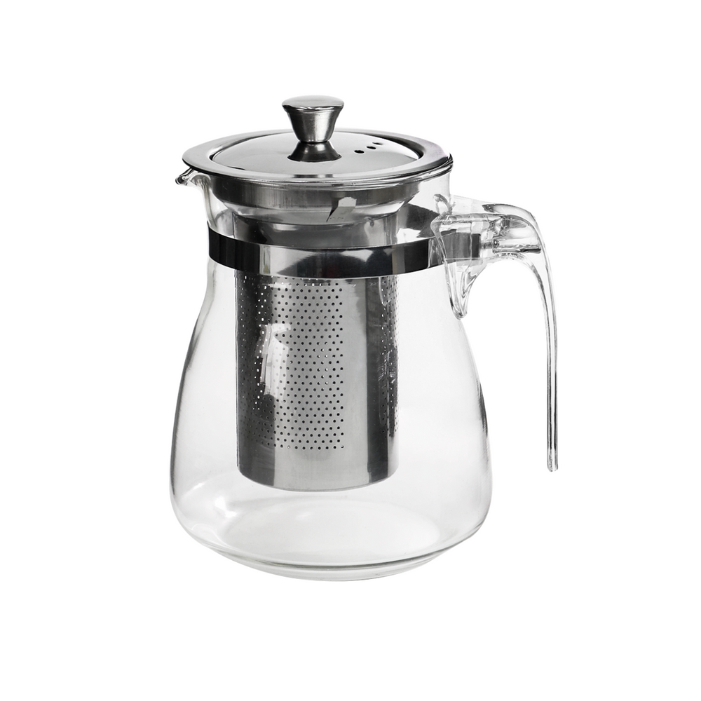 Chaleira de vidro com infusor 600ml